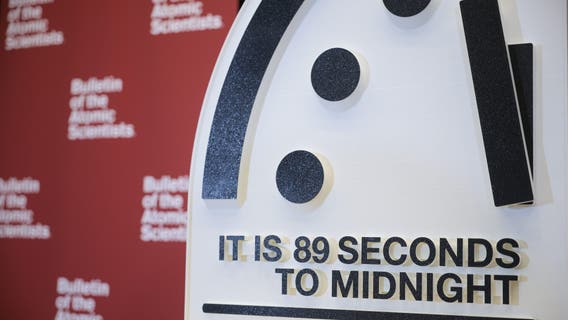 ‘Doomsday Clock’ closer than ever to midnight