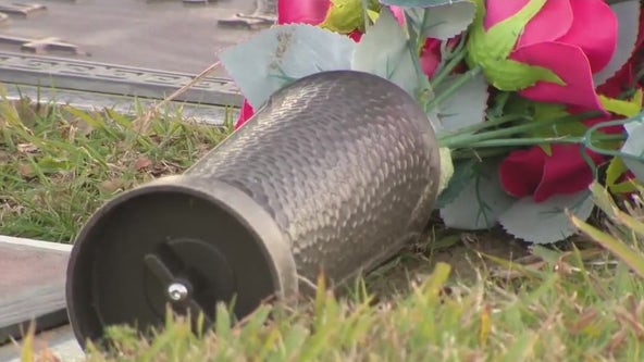 200 bronze vases stolen from East Bay cemetery