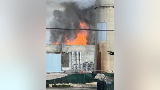 Moss Landing battery plant fire continues to burn, evacuations lifted