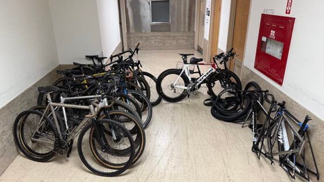 San Francisco police recover stockpile of stolen bikes, parts