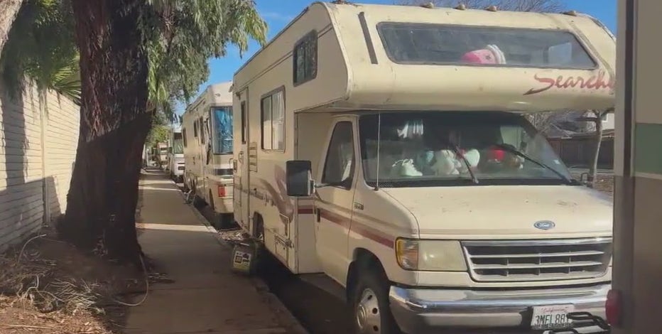 San Jose to tow homeless RVs in this neighborhood after 2-week notice if not moved