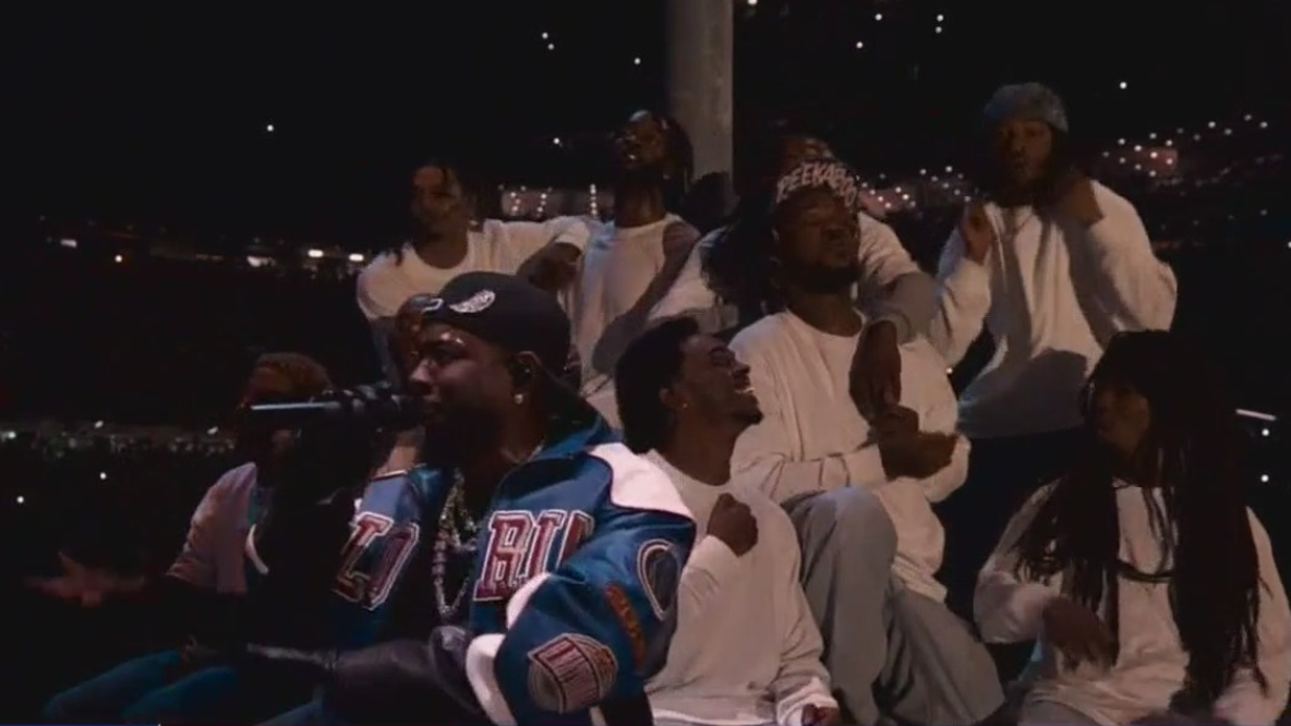 Oakland dance group performs in halftime show with Kendrick Lamar