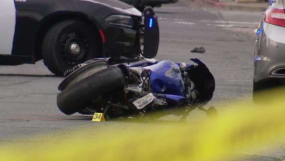 Motorcycle passenger killed in San Leandro train accident ID'd