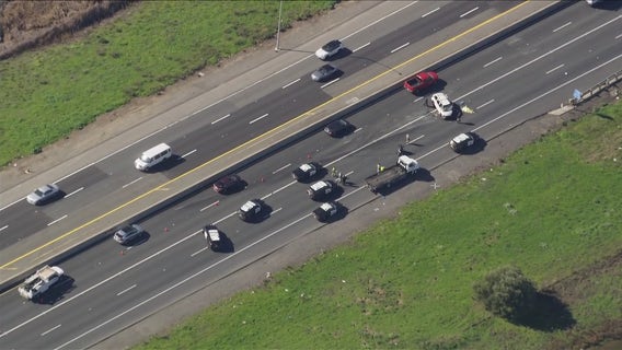 Woman killed after ejected from vehicle on I-680 near Martinez
