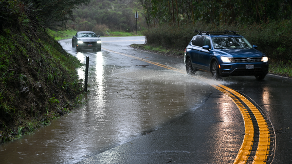 Atmospheric river: Brief reprieve expected before more rain