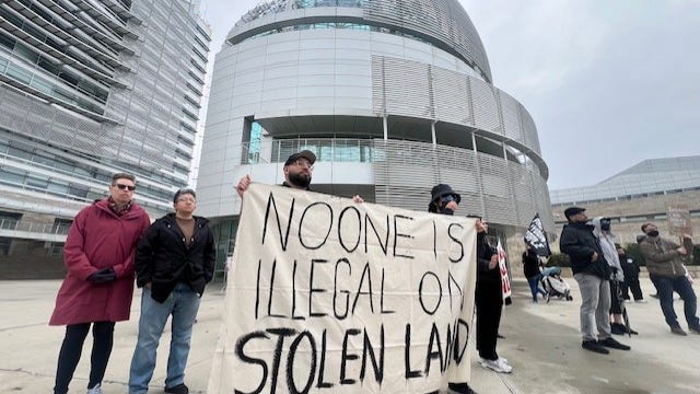 Demonstrators take to streets over ICE arrests as San Francisco, South Bay sue Trump