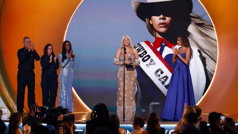 Beyoncé 'Cowboy Carter' wins album of the year in 2025 Grammys, first