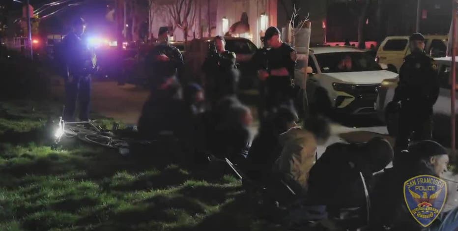 Dozens arrested in San Francisco overnight drug bust at Jefferson Square Park