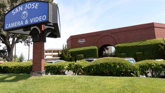 Thieves ram stolen car into Campbell camera store in early morning burglary: police