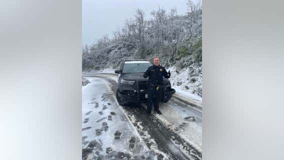 Snow reported in parts of Bay Area