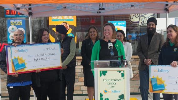 Record $1.2 billion lottery ticket sold in Northern California, officials announce