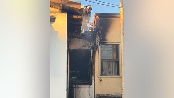 San Francisco house fire sends one person to hospital