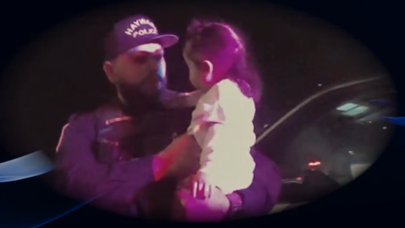 Watch: Hayward police saves choking baby
