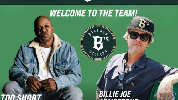 Rapper Too Short and Green Day's Billie Joe Armstrong join Oakland Ballers ownership group