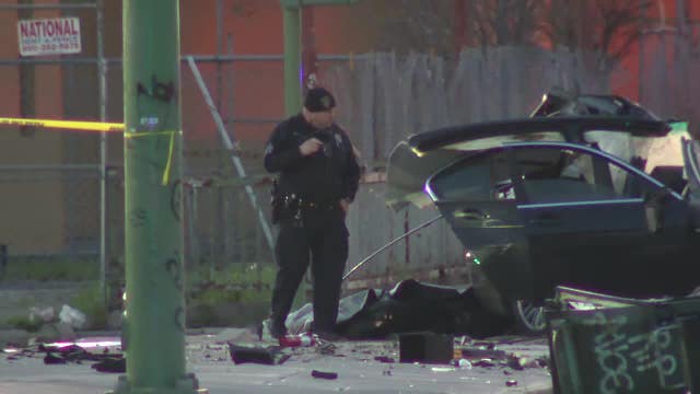 Oakland police chief addresses black sedan that wrapped itself around lamp post