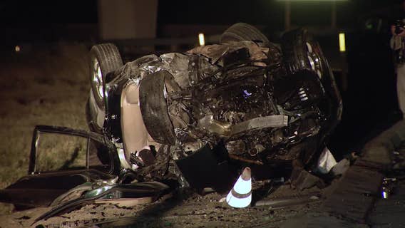 Wrong-way driver killed in Antioch in 4-car crash after chase with deputies