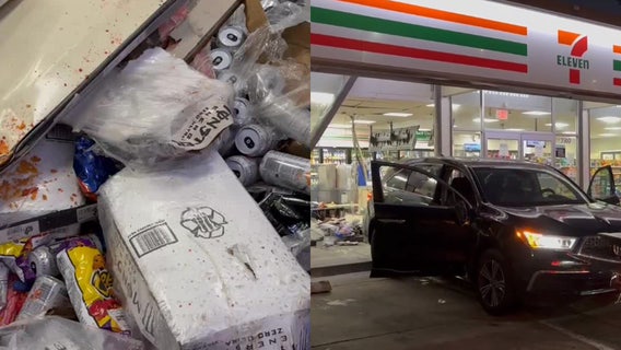 Caught on cam: Smash-and-grab at Oakland 7-Eleven