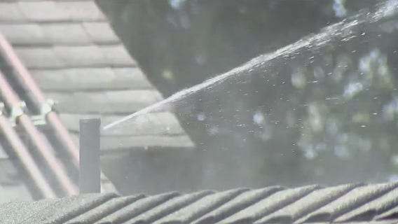 High-tech exterior sprinklers can save homes from wildfires