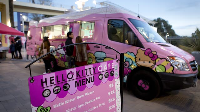 Hello Kitty Cafe Truck stopping in this East Bay city on Saturday