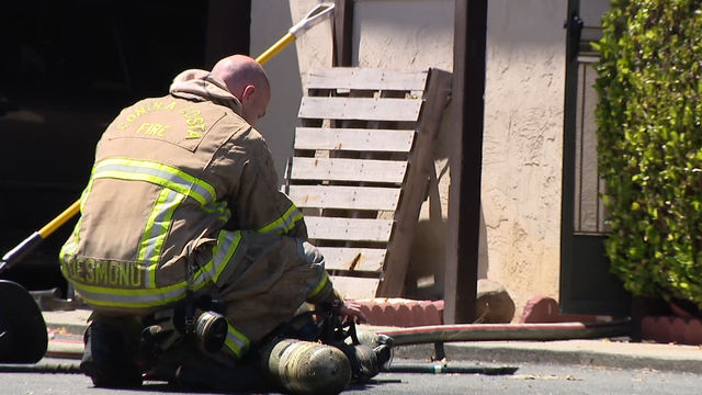 Pleasant Hill families displaced after apartment fire