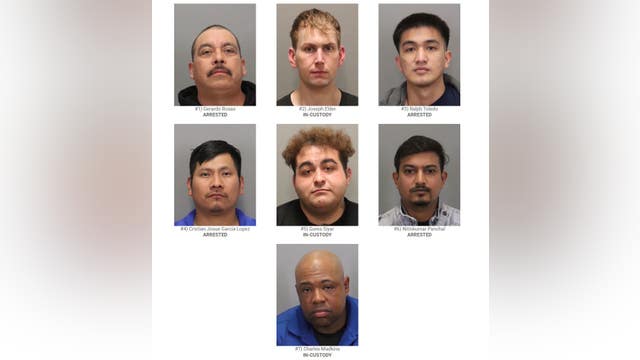 San Jose police arrest 7 men allegedly trying to meet minors under 14 for sex