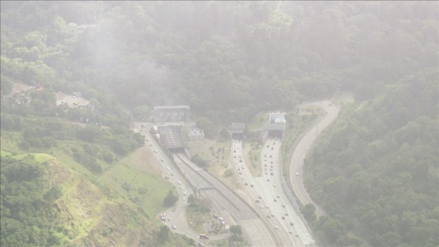 Lanes reopen after vehicle fire in Caldecott Tunnel stops traffic on Highway 24