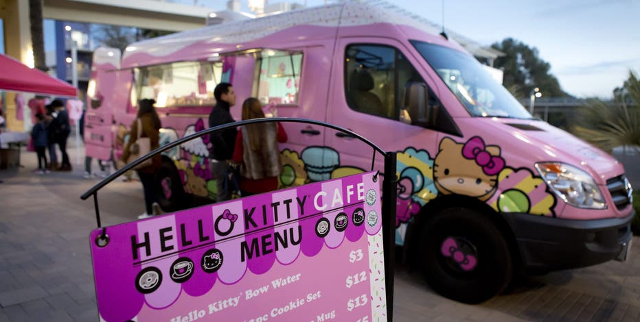 Hello Kitty Cafe Truck stopping in this East Bay city on Saturday