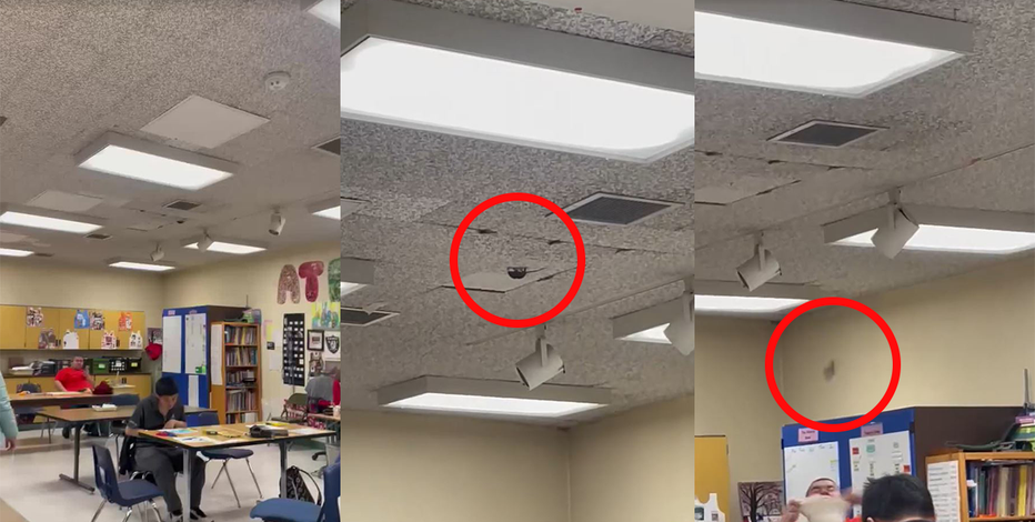 Video shows rat dropping from ceiling of Union City high school