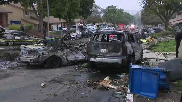 Live: Multiple deaths after plane crashes into San Diego neighborhood, setting 15 homes on fire