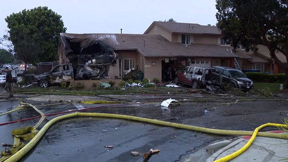 At least 2 dead after plane crashes into San Diego military neighborhood