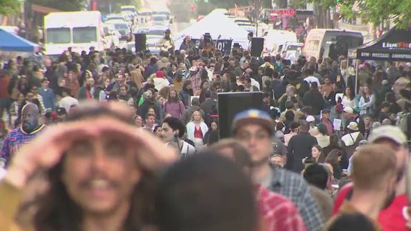 Hundreds gather for SF Mission District’s first-ever Valencia night market