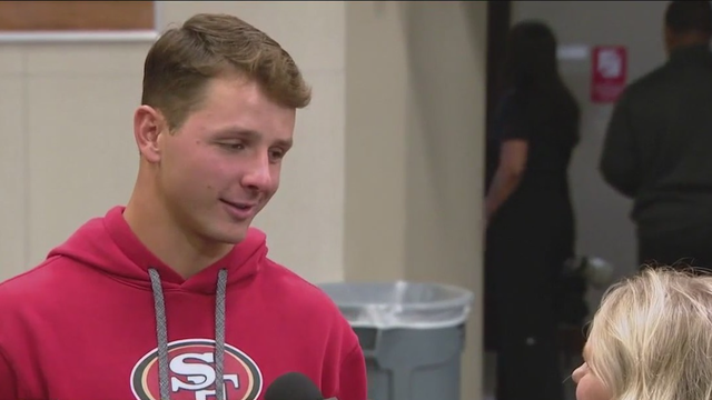 Brock Purdy signs $265 million extension, celebrates with grocery store cake