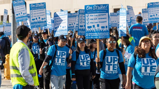 UC workers, Berkeley teachers among the May Day protests in Bay Area