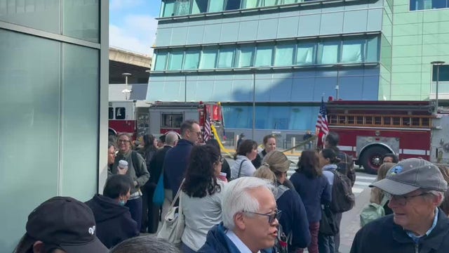 Reports of smoke, burnt rubber at Kaiser Mission Bay