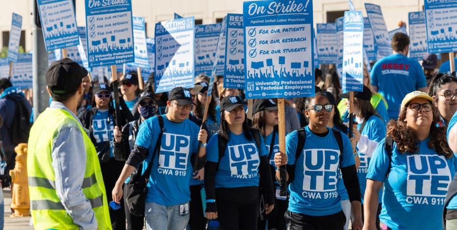 UC workers, Berkeley teachers among the May Day protests in Bay Area