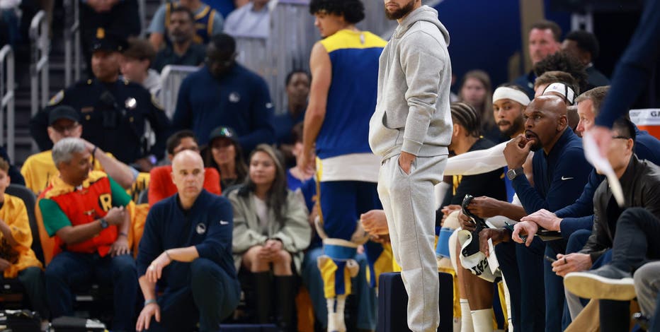 Warriors rule out Steph Curry for Game 5 against Timberwolves