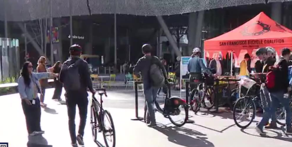 Bay Area cyclists celebrate ‘Bike to Wherever Day’ amid changing commute patterns