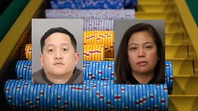 San Jose casino worker accused of stealing gaming chips, husband allegedly cashed them in