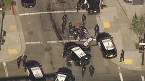 2 stolen car suspects lead officers on separate chases in 3 Bay Area counties