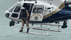 Fallen hiker rescued near Battery Crosby