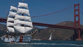 'America's Tall Ship' to sail by the Golden Gate Bridge