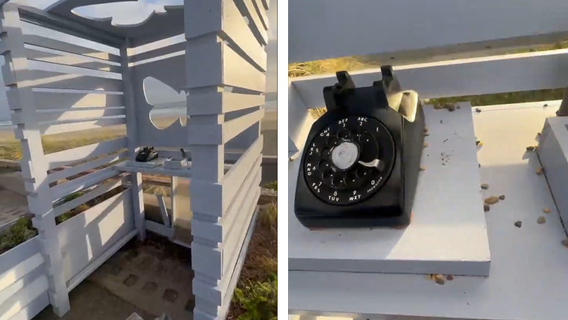 Sunset Dunes piano, ‘Ocean Calling’ phone booth vandalized