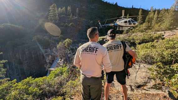 Sheriff ID's 3 men who drowned in California waterfall