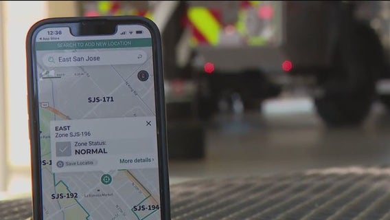Emergency alert app launches in San Jose, hours before Ranch Place Fire