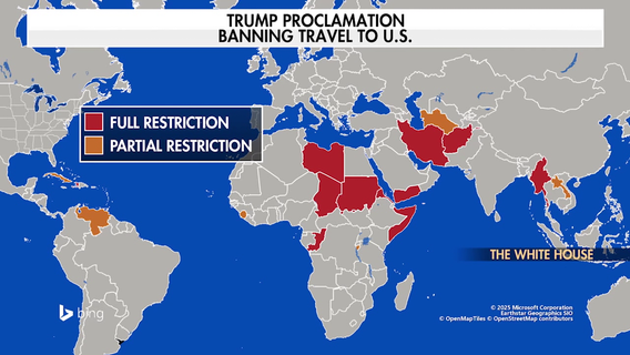 President Trump issues new travel ban, cites national security
