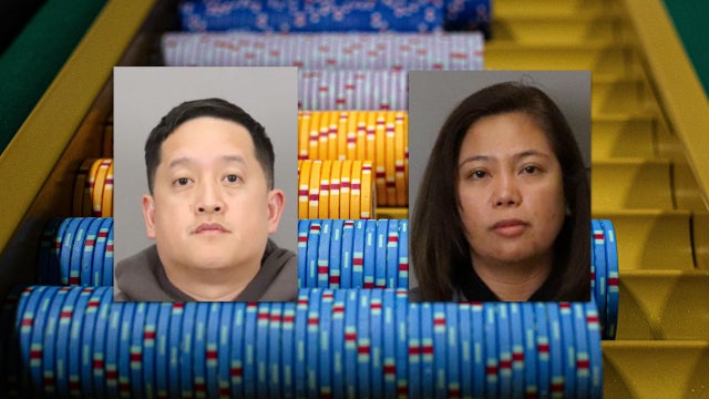 San Jose casino worker accused of stealing gaming chips, husband allegedly cashed them in