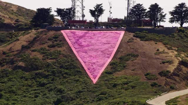 Pink Triangle atop San Francisco's Twin Peaks vandalized, police make arrest
