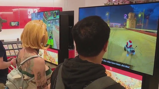 Nintendo Switch 2 launch draws massive line to Union Square