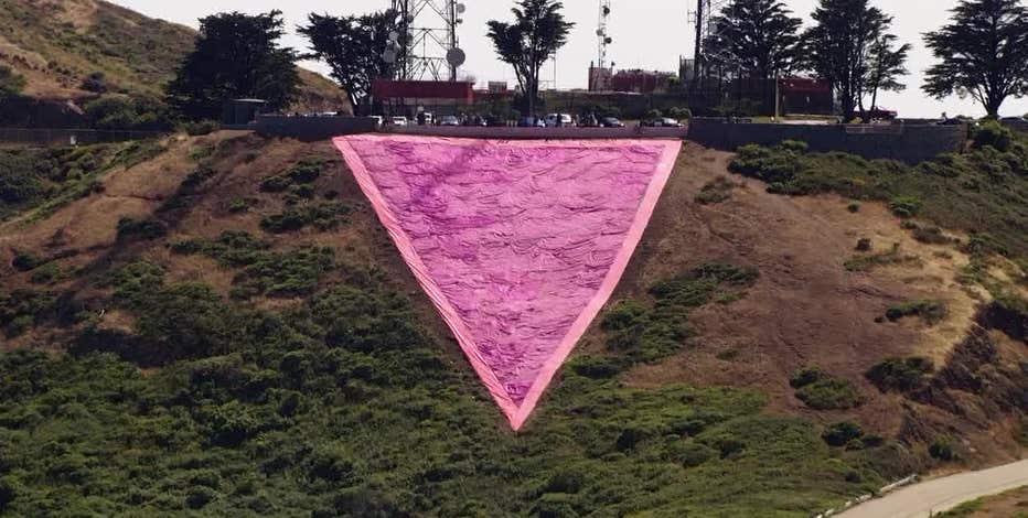 Pink Triangle atop San Francisco's Twin Peaks vandalized, police make arrest