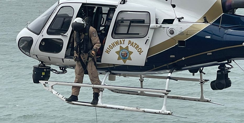 Fallen hiker rescued near Battery Crosby